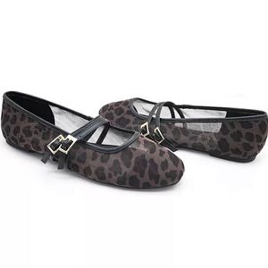 Kenneth Cole Reaction Animal Print Flats